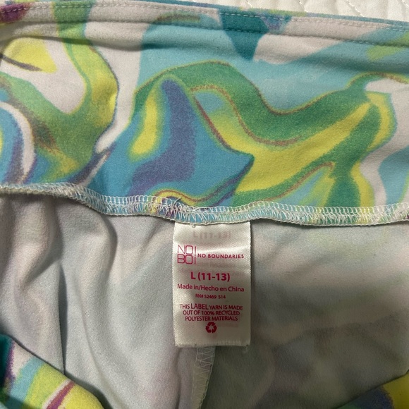 Biker shorts, multicolor, stretch, pockets - Picture 4 of 5